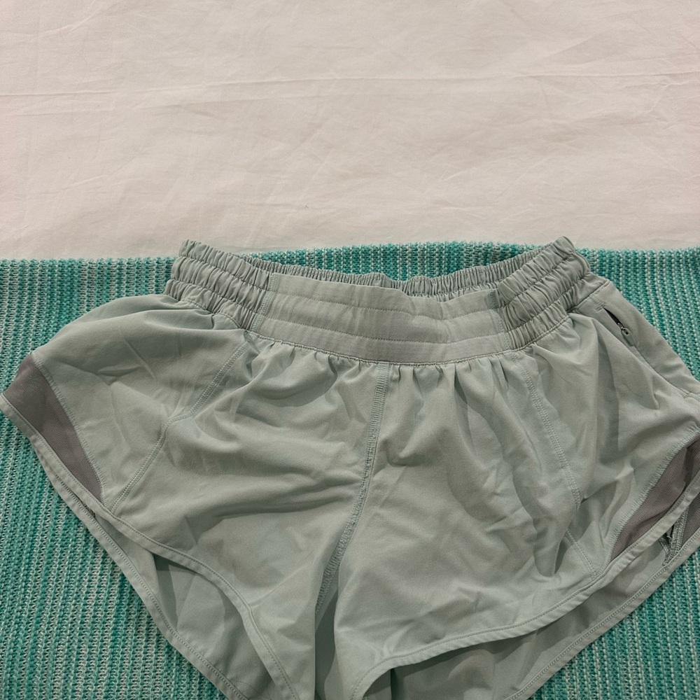 Women's Light Green Shorts Lululemon